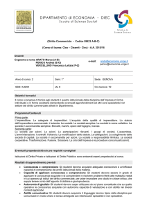 Diritto Commerciale
