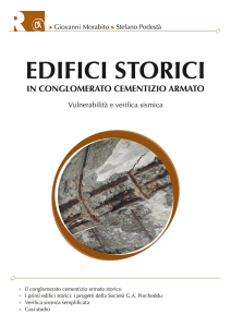Edifici storici in conglomerato cementizio armato
