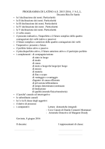 Lingua latina - stein" gavirate