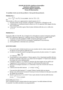 ESAMI DI STATO: Indirizzo Scientifico Sessione ordinaria 2005