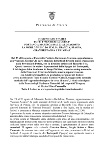 "Sentieri Acustici" portano a Maresca