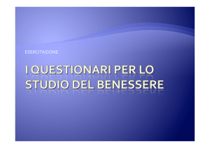 esercitazione - Medicina del lavoro
