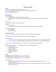 Domanda e offerta