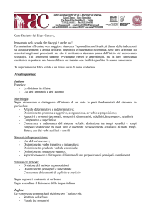 suggerimenti per il consolidamento dei prerequisiti