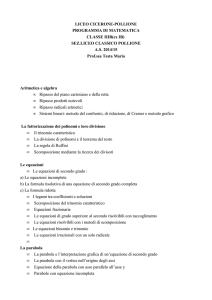 Testa - Liceo Formia