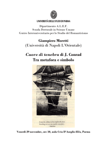 Cuore di tenebra di J. Conrad Tra metafora e simbolo