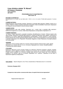 di Crema e Cremona - Liceo Artistico "Bruno Munari"