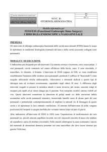 CHIRURGIA ENDOSCOPICA NASO-SINUSALE