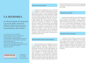 la memoria - AIMA Firenze