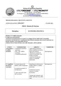 Economia Politica - crescenzi pacinotti