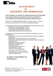 gestione del personale