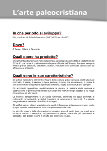 L`arte paleocristiana - Portale dell`ARTE