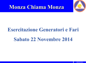 Mettiamoci in sicurezza - Protezione Civile Monza