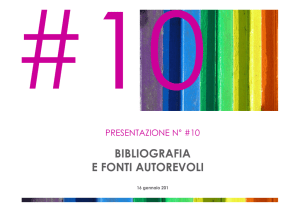 #10. bibliografia e fonti autorevoli [modalità compatibilità]