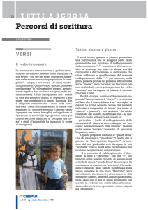 Percorsi di scrittura