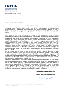 Nota Chiarimento