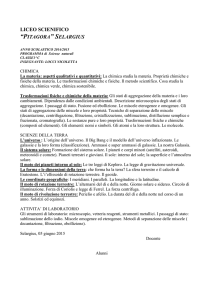 1^c_scienze - Liceo Scientifico Pitagora | Selargius