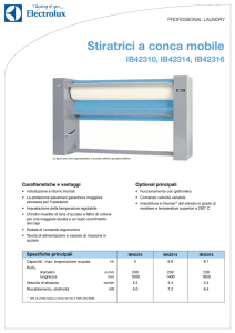 Stiratrice a conca diametro rullo 230 mm lunghezza 1400 mm