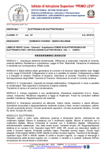 Elettronica ed Elettrotecnica