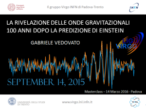 Presentazione standard di PowerPoint - Virgo Padova