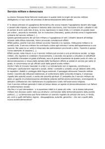 Servizio militare e democrazia