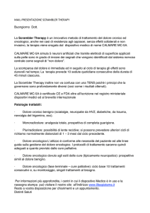 MAIL-‐PRESENTAZIONE SCRAMBLER THERAPY Buongiorno Dott