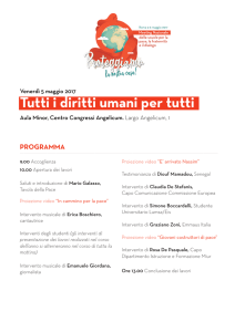 Tutti i diritti umani per tutti