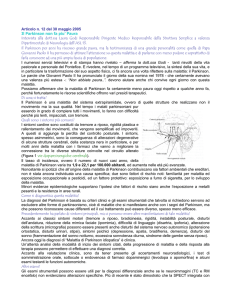 (Figura 1 vie dopaminergiche cerebrali).