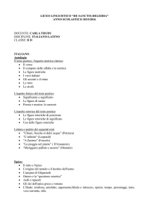 II D italiano - latino - Liceo "De Sanctis"