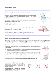 2.3. Il teorema di Gauss