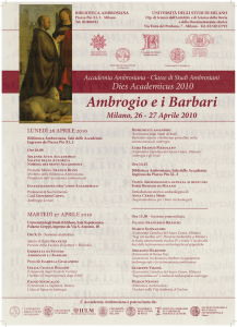 Ambrogio ei Barbari