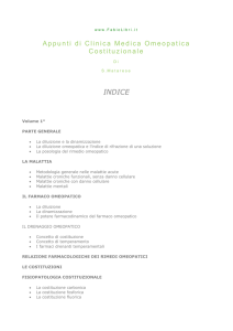 Uno Sguardo ai rimedi omeopatici vegetali