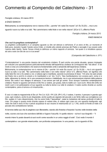 Monastero di Bose - Commento al Compendio del Catechismo