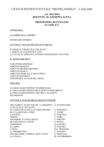 LICEO SCIENTIFICO STATALE “MICHELANGELO” – CAGLIARI