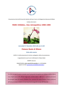MARC CHAGALL. Una retrospettiva 1908