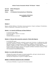 programma storia 3e