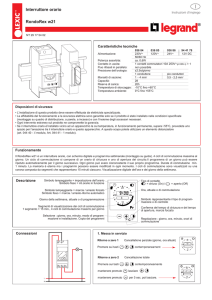 RondoRex w21 Interruttore orario