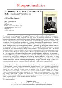 mussolini e la sua orchestra