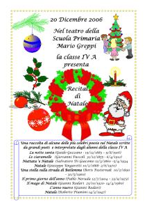 Recital Natale 2006 - Blog-ER