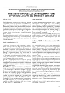 CARTA di EACH - Cosa sono le patologie rare