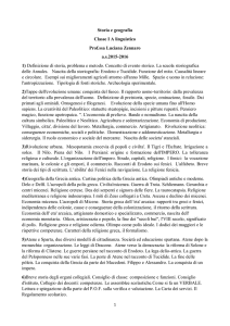 STORIA e GEOGRAFIA - Zennaro Luciana