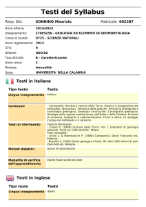 Testi del Syllabus
