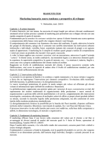 Marketing bancario: nuove tendenze e prospettive di sviluppo