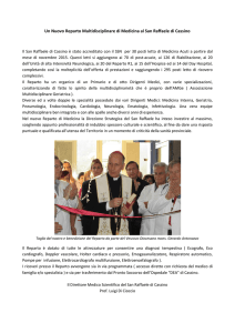 Un Nuovo Reparto Multidisciplinare di Medicina al San Raffaele di