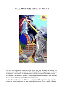 allegoria della scienza nuova