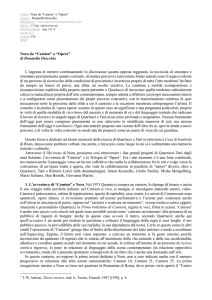 D.Orecchia su Camion e Nora di Carlo Quartucci