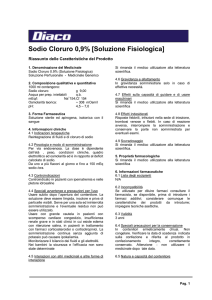 Sodio Cloruro 0,9% [Soluzione Fisiologica]