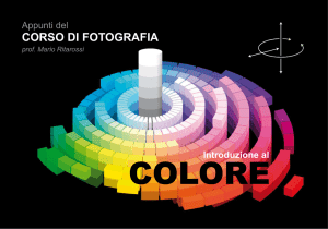 Brevi cenni sul Colore