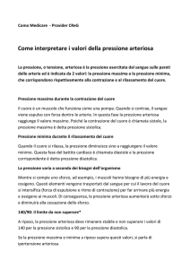 Come interpretare i valori della pressione arteriosa