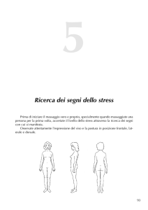 Ricerca dei segni dello stress